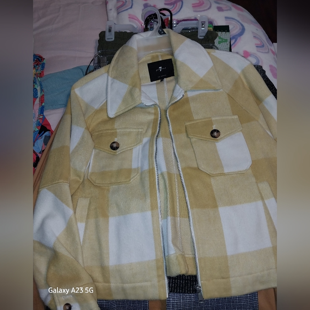 For all mankind Flannel Jacket